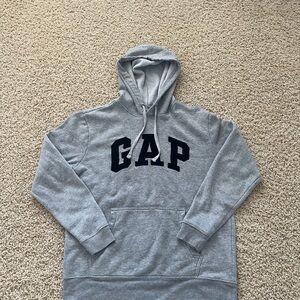 GAP Men's Gray Hoodie Sweater